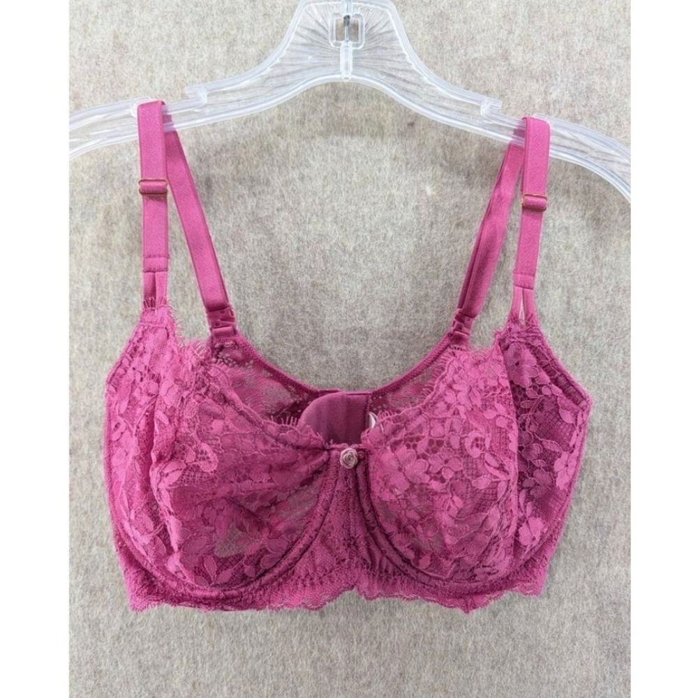 Victorias Secret Dream Angels Lace Push Up Bra Pink 34DDD